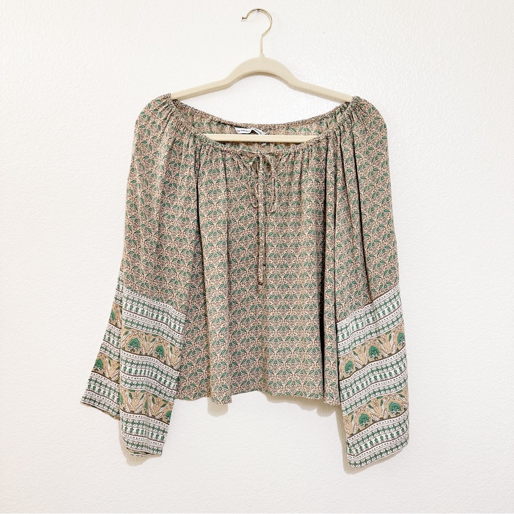 Faithfull the Brand Boho Off the Shoulder Top